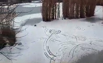 Radio Controlled Car On ICE