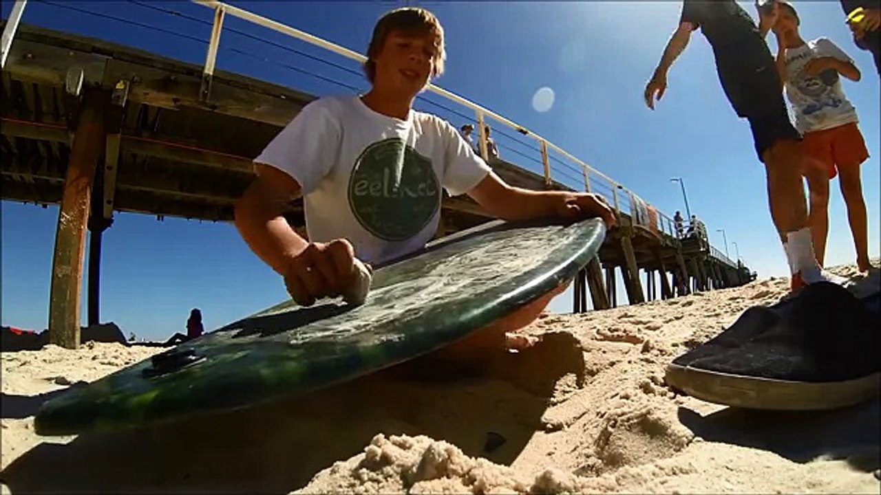 NYE flatland skimboard sesh (gopro)
