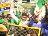 INSO protests outside JNU