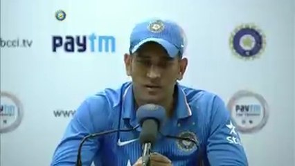 Press Conference MS Dhoni 2nd T20I vs Srilanka
