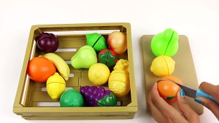 Cuttin Food Play Doh Lunch Toy Velcro like real food Cooking Vegetables