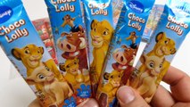 Disney Lolly Chocolates - Mickey Mouse, Cars, King of Lions and German Sandman