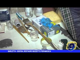 Barletta  | Disfida, restauro del bozzetto di Fieramosca