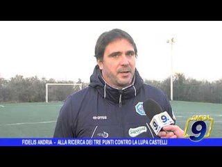 Fidelis Andria |  Alla ricerca dei tre punti  con la Lupa Castelli
