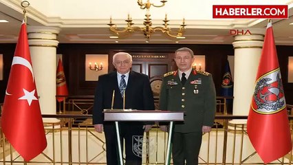 Emekli Orgeneral Işık Koşaner, Genelkurmay Başkanı Hulusi Akar'ı Ziyaret Etti