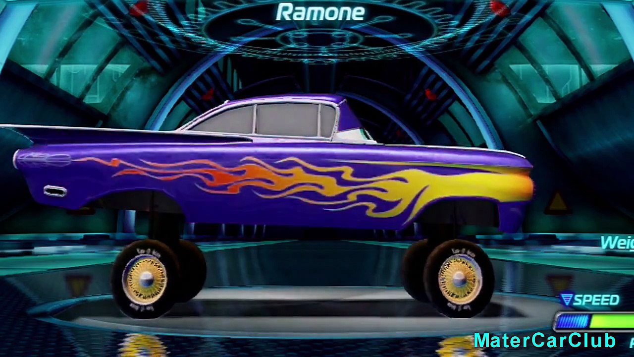 Ramone Cars Color Changers Custom Paint! Disney Pixar Cars 2 Video Game Characters!