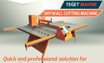 Teğet Makine_ Alçıpan Kesim Makinesi  TMK 1402 B