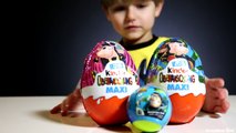 Kinder Surprise Polly Pocket - Bat-Man Easter Eggs and Disney Toy Story Egg