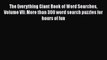 Download The Everything Giant Book of Word Searches Volume VII: More than 300 word search puzzles