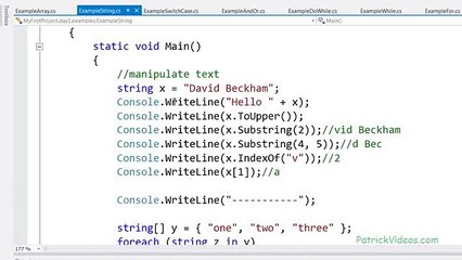 C# programming tutorial - Step by Step_clip9