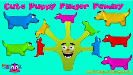CUTE PAPPY FINGER FAMILY And More 5 Finger family kids rhymes