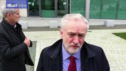 Jeremy Corbyn makes surprise visit to the Hillsborough inquests