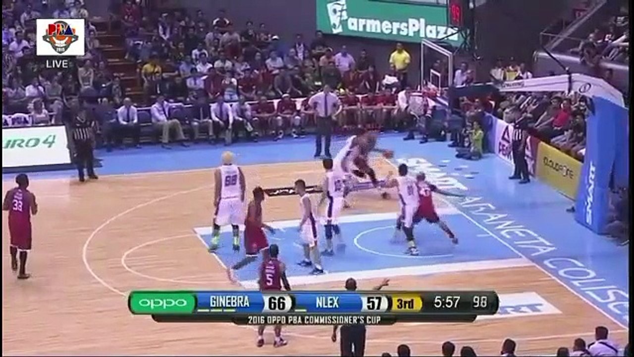 Ginebra Vs. NLEX - Q3 - PBA Commissioner's Cup 2015-2016