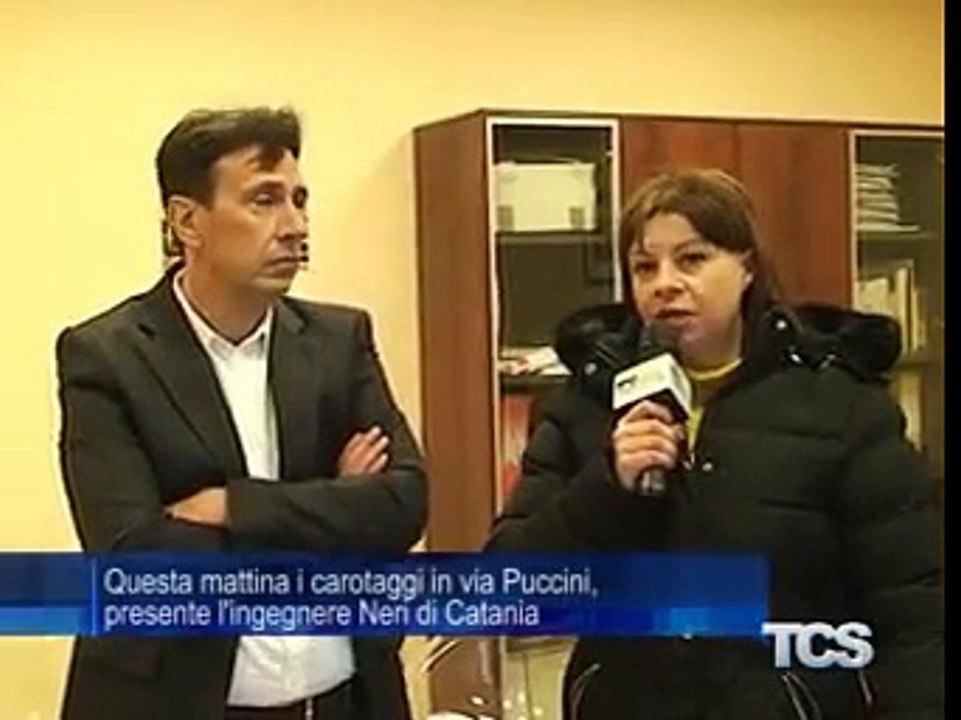 Questa mattina i carotaggi in via Puccini%2C presente l ingegnere Neri di Catania
