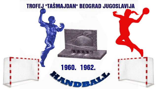 Handball Гандбол Trofej Tasmajdan 1960. 1962. BEOGRAD JUGOSLAVIJA