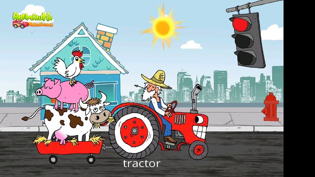 Мультик Машинки для детей. У светофора. Развивающие мультики для самых маленьких.