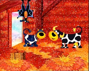 Dessin animé Connie La Vache - L arbre de Noël