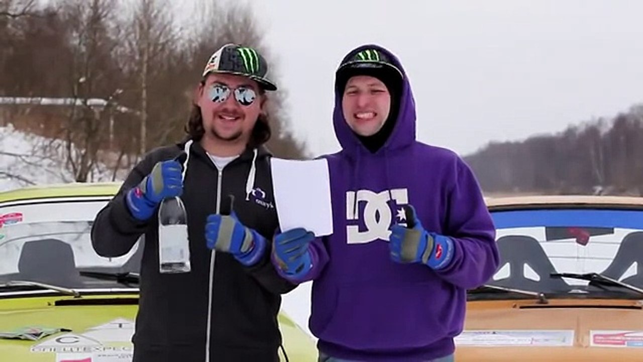 Дрифт на Москвич 2140 и 412. Ответ Кену Блоку