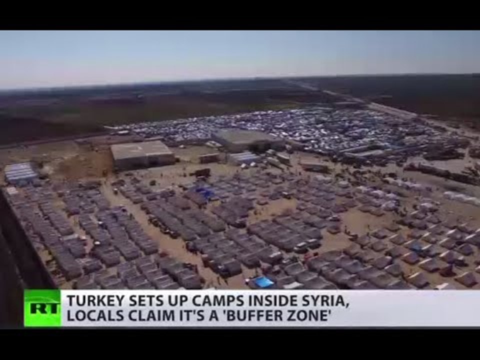 Creating buffer zone? Turkey sets up refugee camps inside Syria