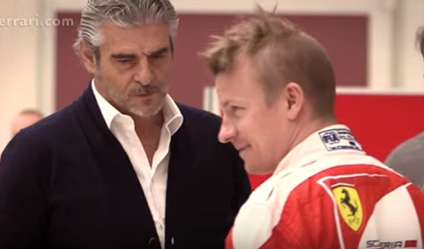 Kimi Räikkönen se hace el asiento para el Ferrari de 2016