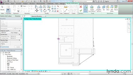 15 01. Site creation - House in Revit Architecture