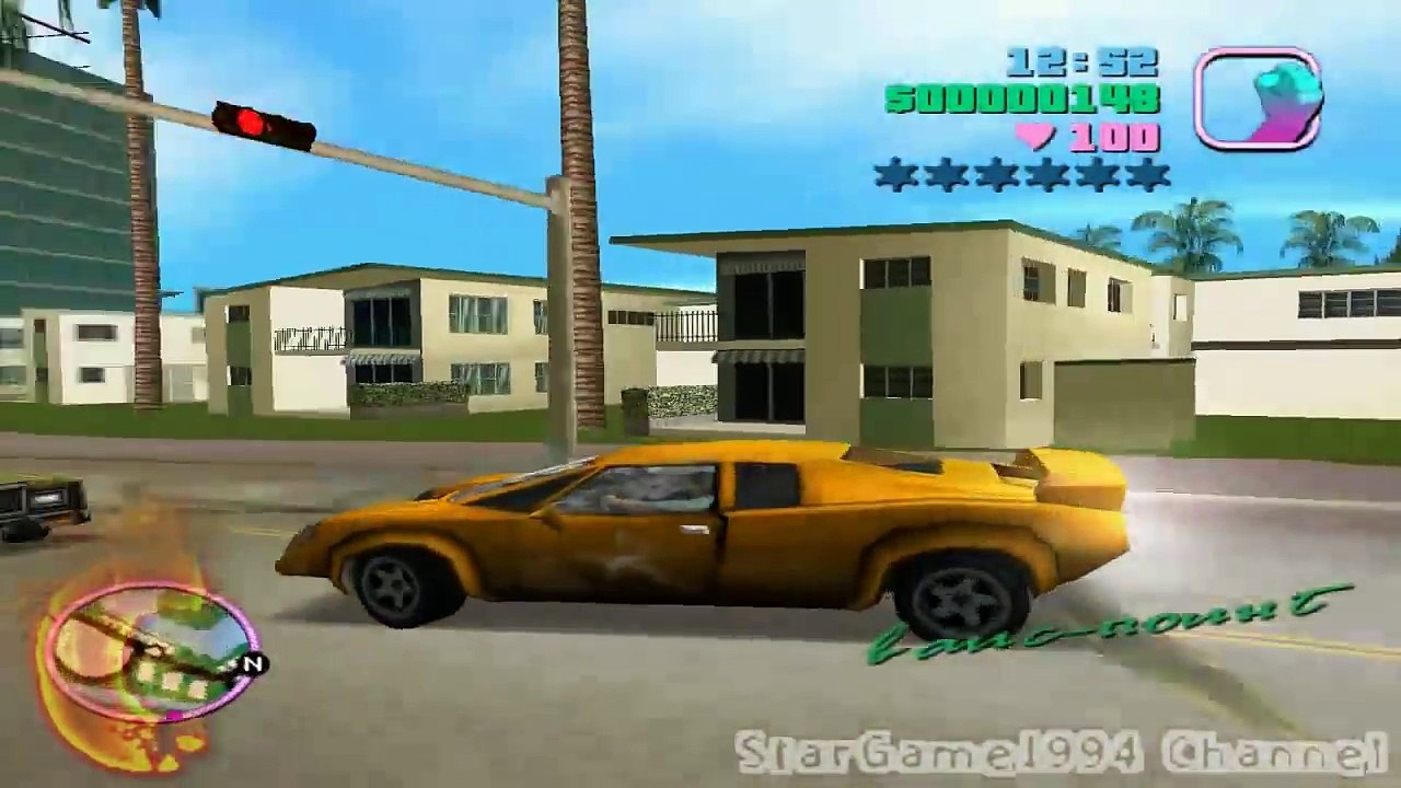 Прохождение GTA Vice City - миссия 3 - Драка в переулке