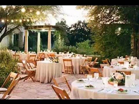 Как украсить сад к свадьбе