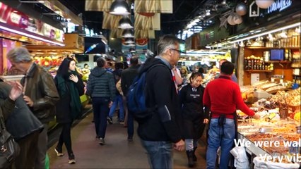 Barcelona La Rambla Market Walkthrough