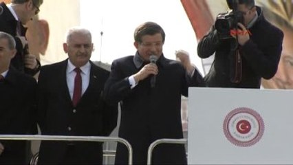 Erzincan Davutoğlu Bugün Artık Şark Meselesi Bitmiştir