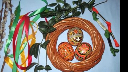 Пасхальные композиции. Фото. Пасхальные украшения. Фото