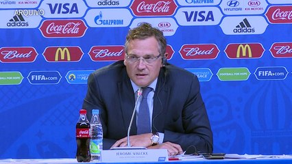 Jérôme Valcke é suspenso por 12 anos
