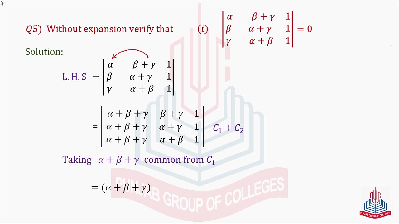 Question No.5 ( Part i , ii & iii )