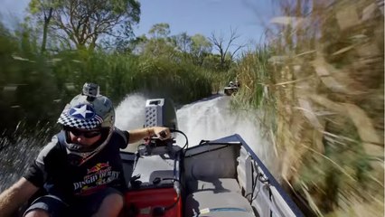 L'incroyable course de canot dans les marécages en Australie