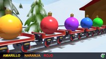 Learn Colors (SPANISH) - Aprende los colores y decora el árbol de navidad con Shawn el Tren
