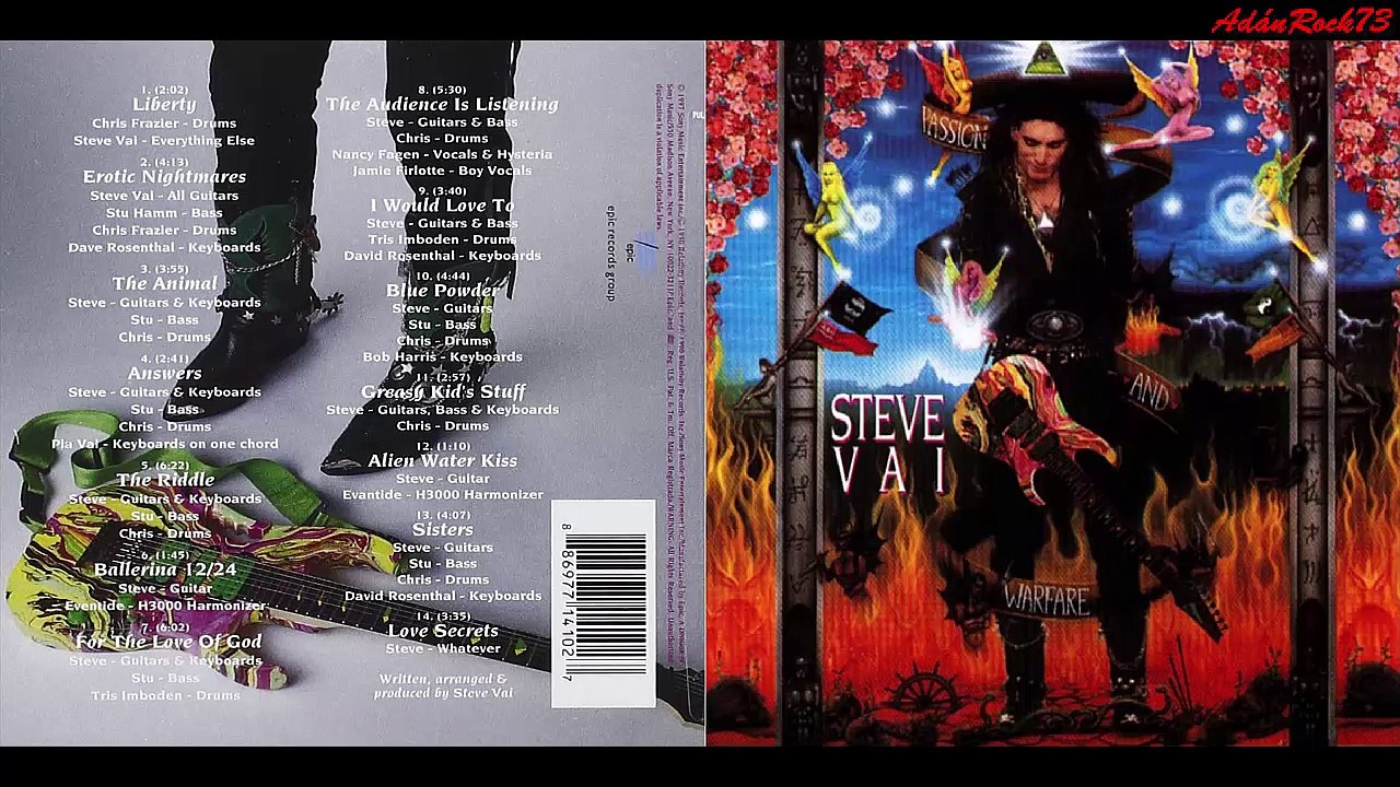 Steve Vai - For The Love Of God (Passion And Warfare 1990)