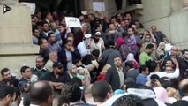 Manifestation de médecins égyptiens contre les abus policiers