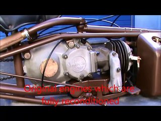 Скутер Welbike - лёгкий складной мотороллер для военных целей