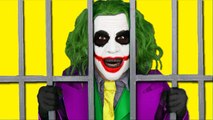 Spiderman vs Joker vs Batman - Joker goes in Jail - Real Life Superheroes Movie (1080p)