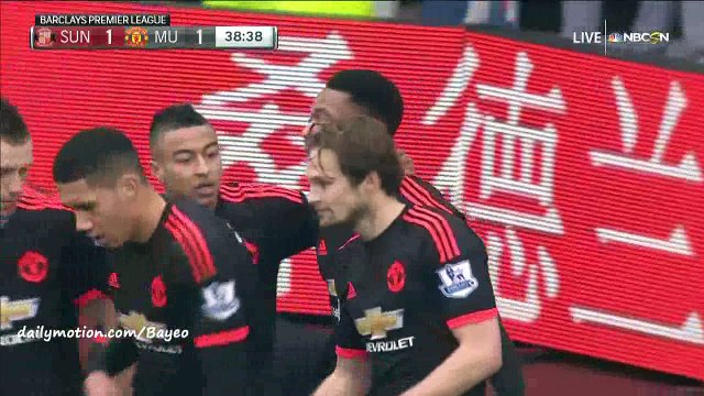 Anthony Martial Goal HD - Sunderland 1-1 Manchester United - 13-02-2016