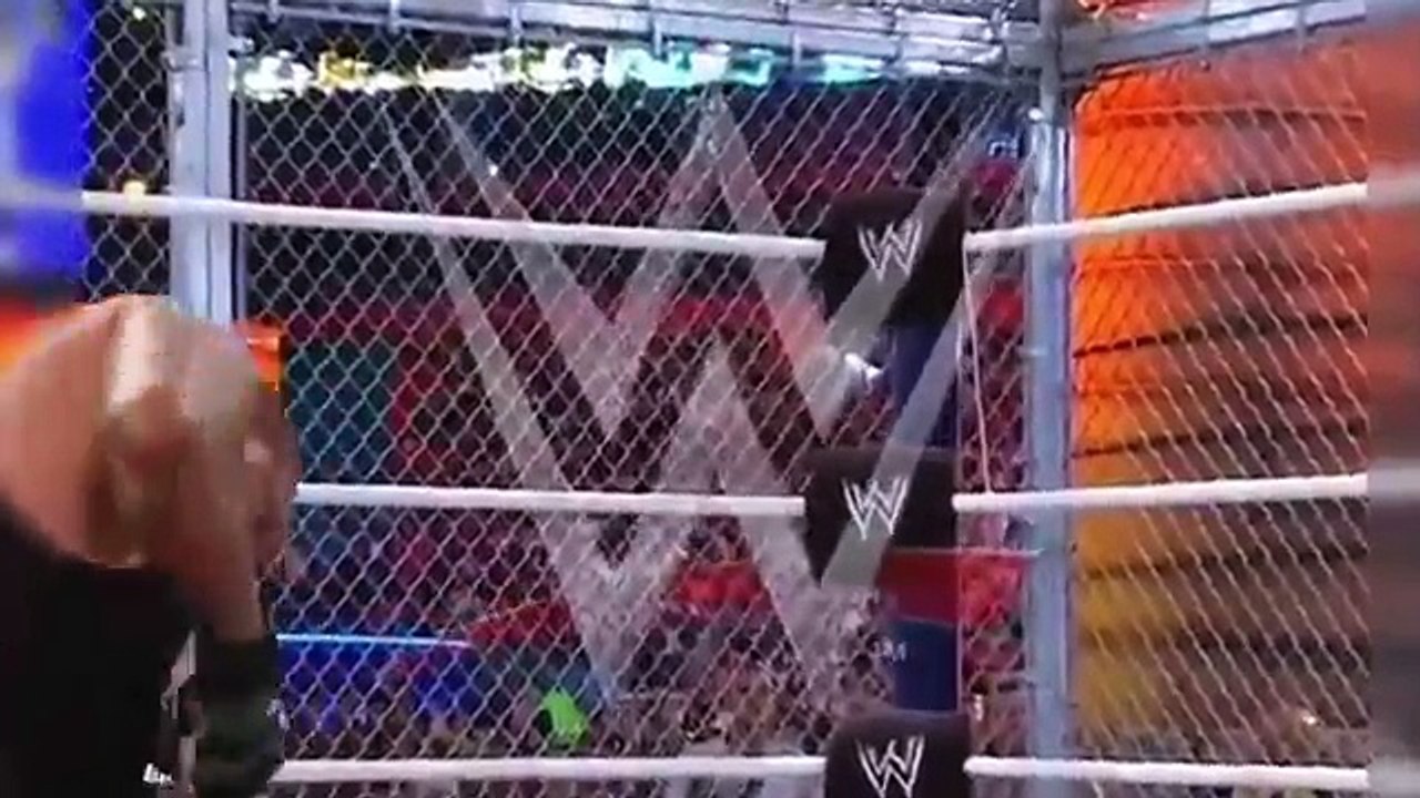 WWE Wrestlemania 28 - Undertaker vs Triple H Hell in a Cell