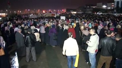 Operasyon iddiası İstanbul Adalet Sarayı önünde protesto edildi