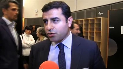Demirtaş: 'Genel af' konusu bugünün tartışma maddesi değil