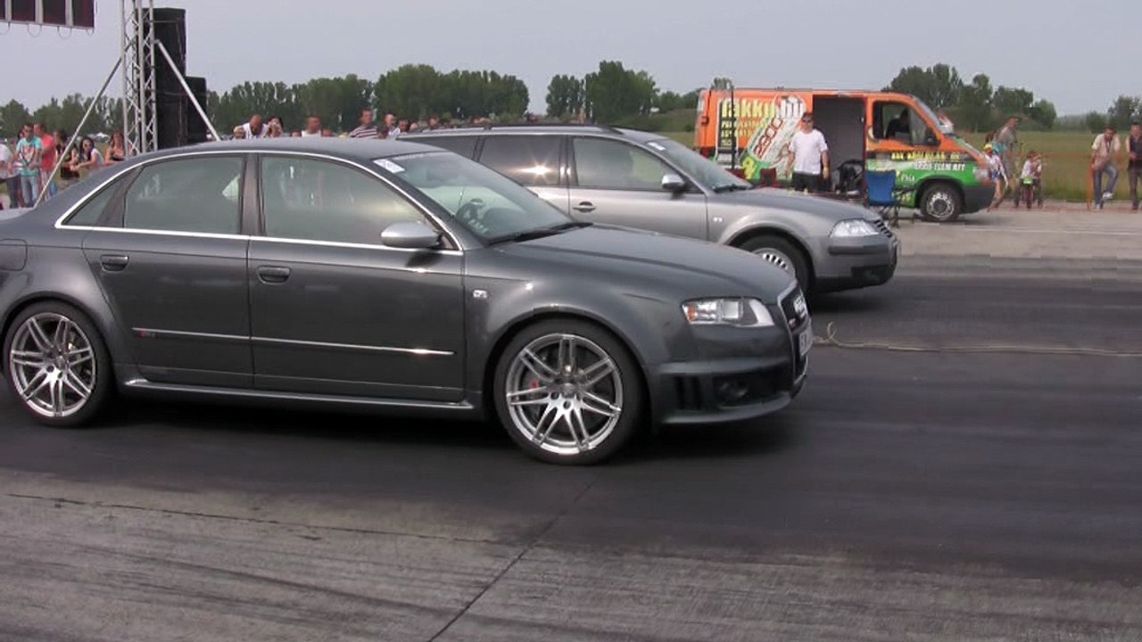 Audi RS4 Vs. VW Passat TDI