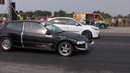 Honda Civic Turbo Vs. Ford Focus RS