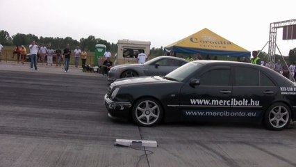 Nissan GT-R Vs. Mercedes E55 AMG