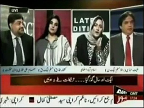 Haroon Rasheed Makes Habib Akram Speechless on Defending MQM