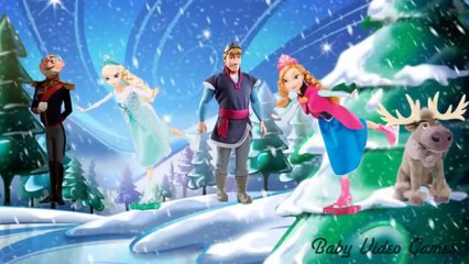 SONGS ELSA Kids Finger Family Nursery Rhymes Frozen Preschool Songs