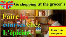 1000 words in French English conversation (1) Go shopping - Français Anglais facile