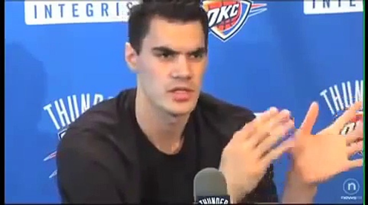 NBA Steven Adams funny interview