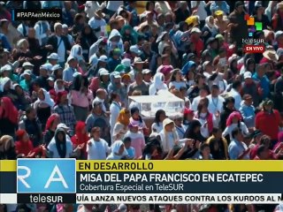 Download Video: México: ofrece Papa Francisco misa en Ecatepec